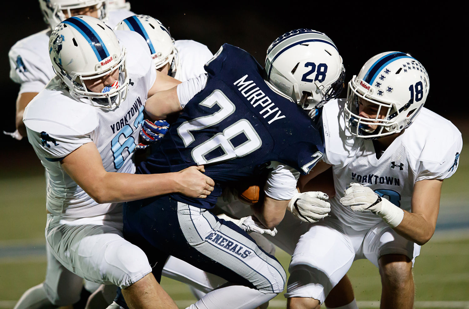 W-L vs. Yorktown football 4